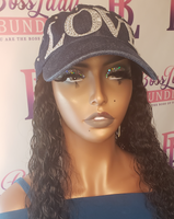 Custom "Love" Wig Hat